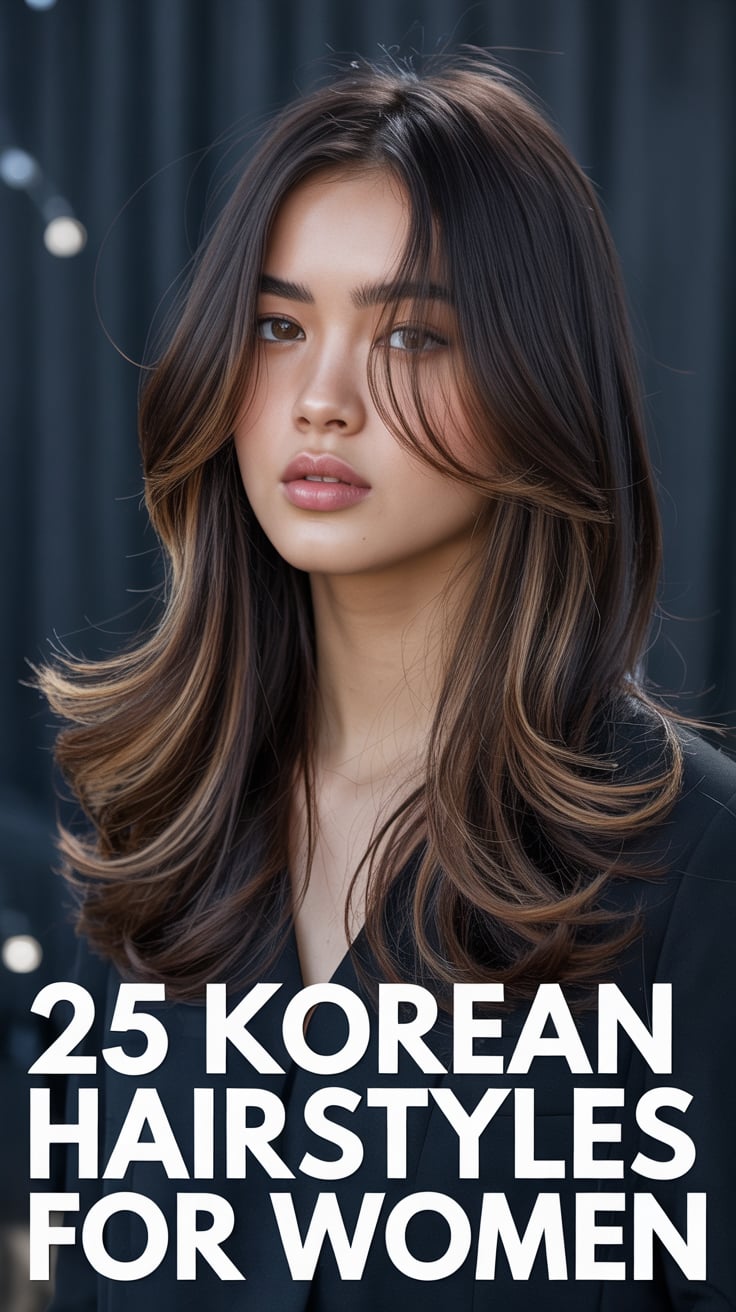 25 Korean Hairstyles For Women Ideas for 2025
