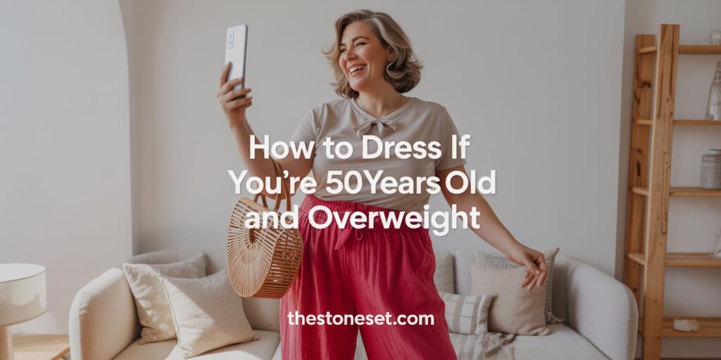 How to Dress Over 50 and Overweight