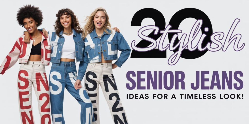 Senior Jeans Ideas