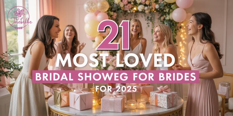 21 Bridal Shower Gift Ideas for The Bride: Thoughtful & Memorable Presents