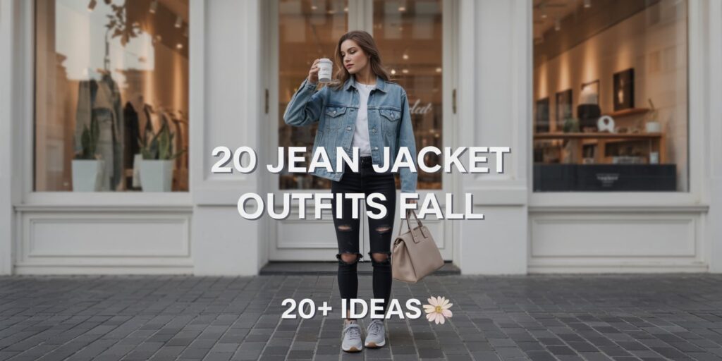 Jean Jacket Outfits for Fall