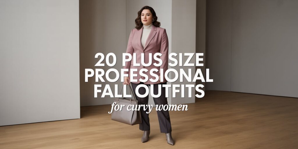 Plus Size Fall Professional Outfits