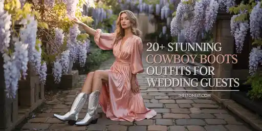 Boots Outfit Ideas for Wedding Guests
