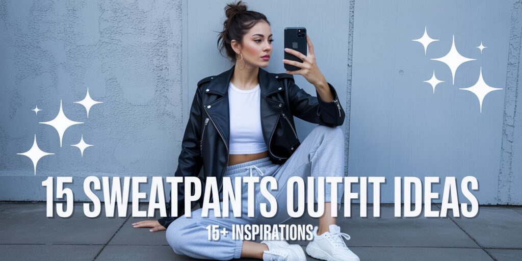 Sweatpants Outfit Ideas