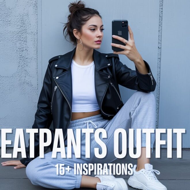 15 Chic Sweatpants Outfits That Redefine Casual Comfort