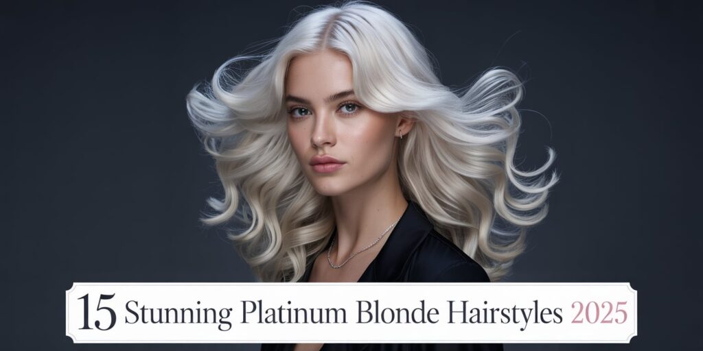 Platinum Blonde Hairstyles