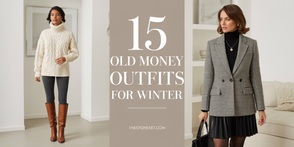 Old Money Winter Outfit Ideas