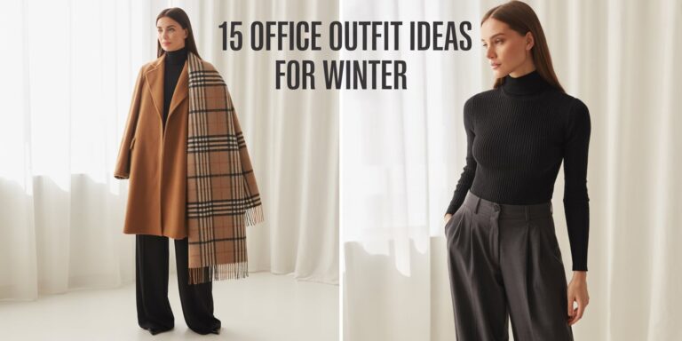 10 Chic & Cozy Cold Weather Office Outfits to Keep You Warm