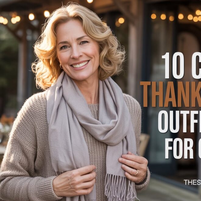 10 Effortlessly Chic Thanksgiving Outfits for Women Over 50