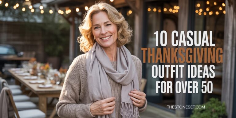 10 Effortlessly Chic Thanksgiving Outfits for Women Over 50