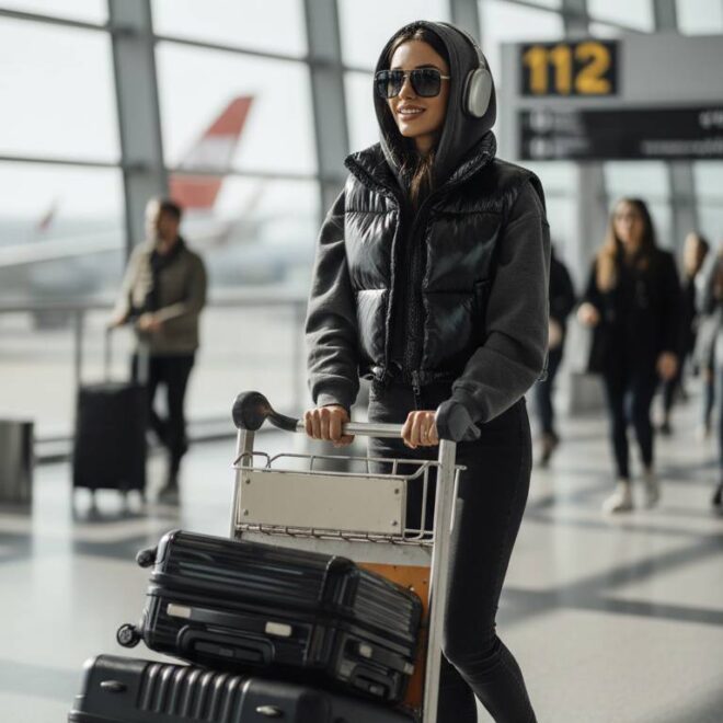 13 Cute Airport Winter Outfit Ideas That Are Equal Parts Cozy and Chic