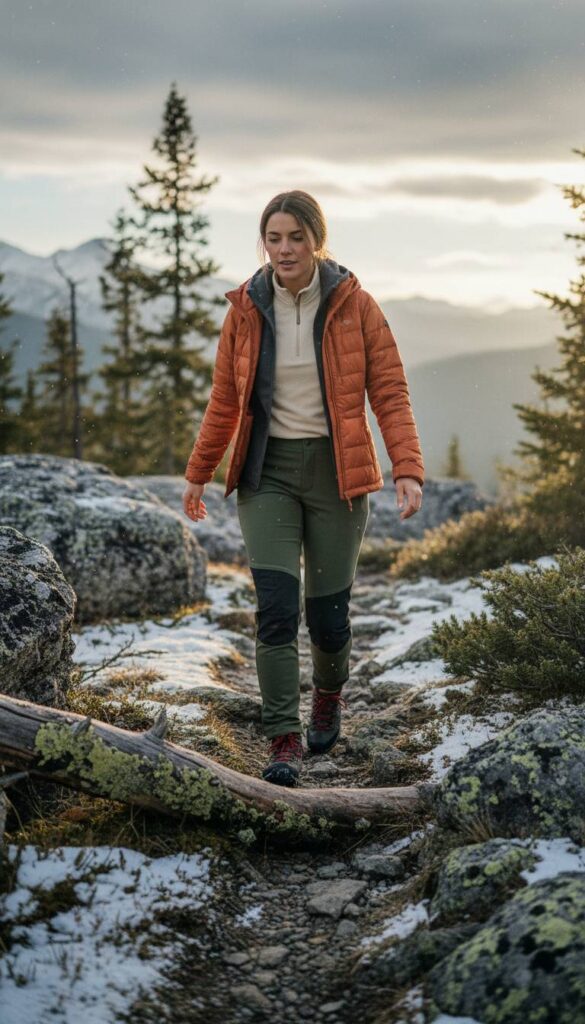 Winter Hiking Outfits For Ladies