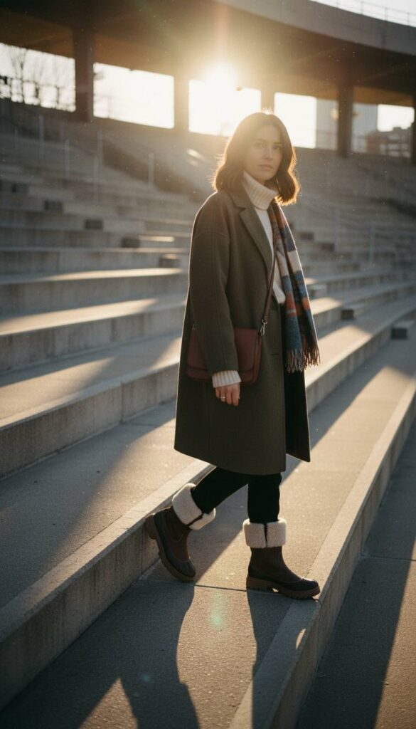 Winter Football Game Outfits For Ladies