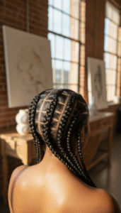 Crowning Glory: 20 New  Braid Hairstyles Redefining Black Hair Artistry